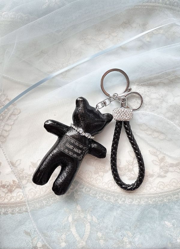 AB彩鑽華麗貴氣小熊男孩吊飾掛墜 