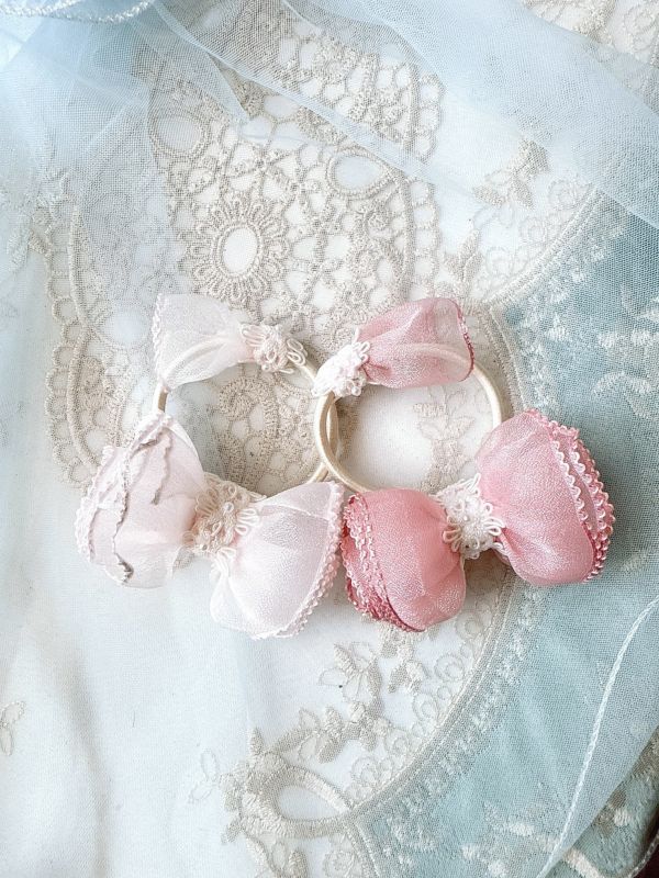 公主蓬蓬裙髮束 