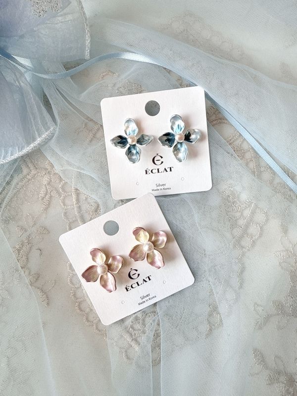 油滴霧面油畫花朵 