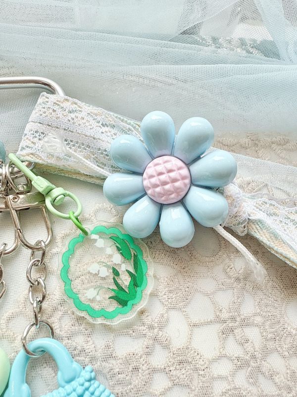 胖嘟嘟蝴蝶結可愛日系感吊飾/掛飾 