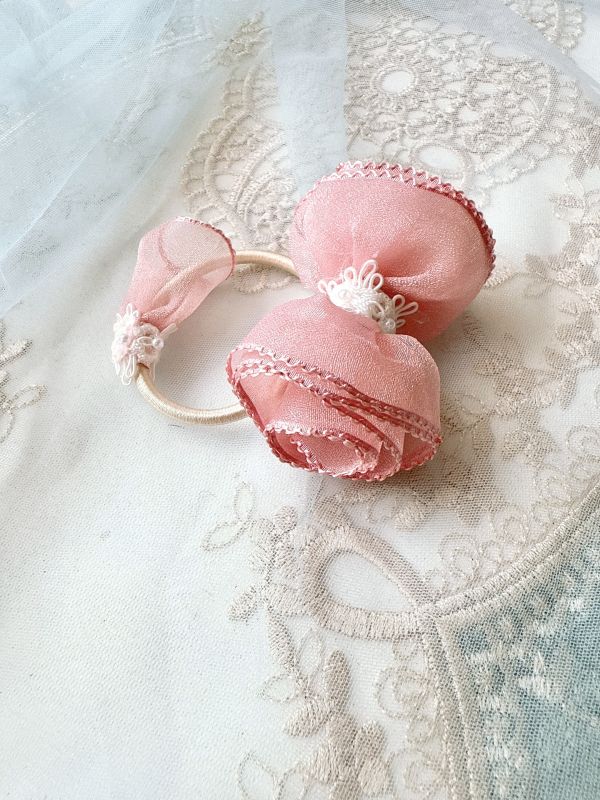 公主蓬蓬裙髮束 