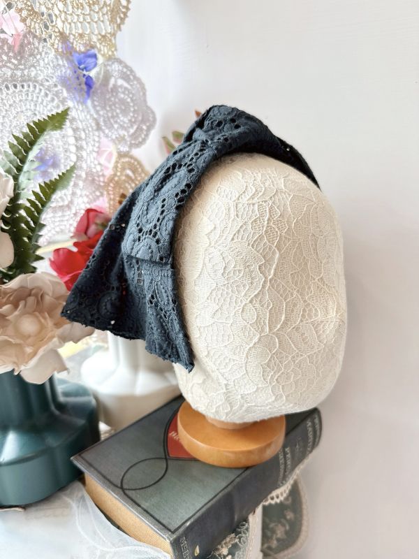 打結式仿帽棉質造型日系髮圈 