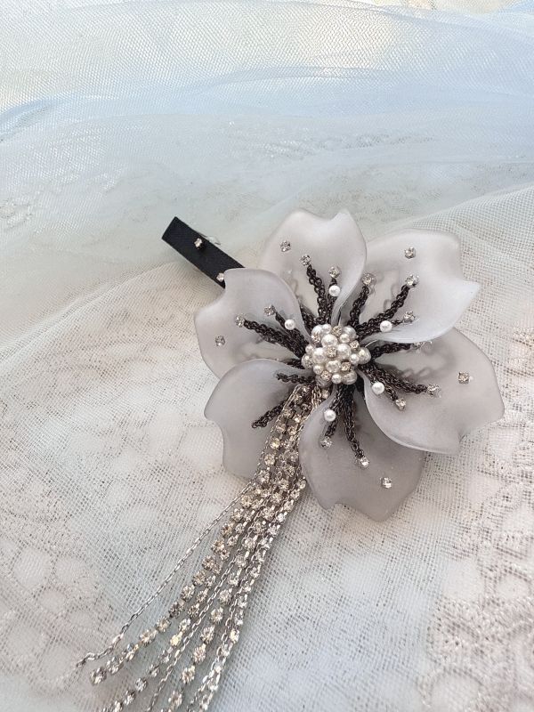 銀霧之戀公主彈跳夾 