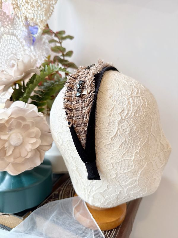 流蘇編織低奢髮圈 