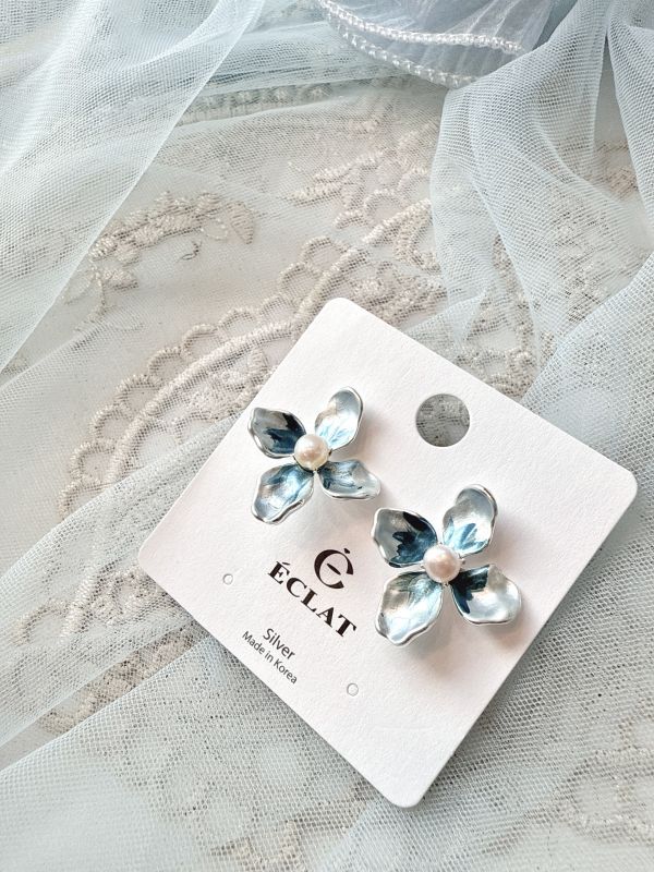 油滴霧面油畫花朵 