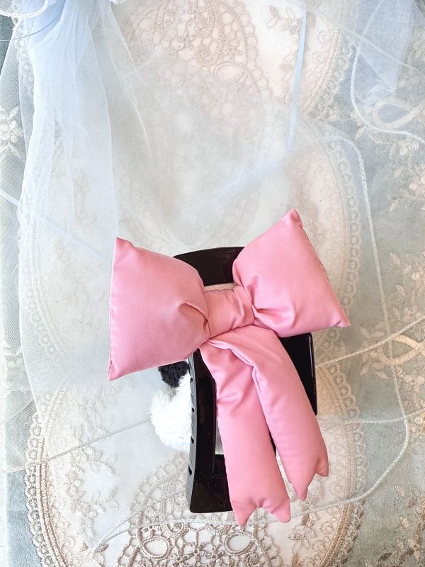 玩偶熊貓蝴蝶結大抓夾 