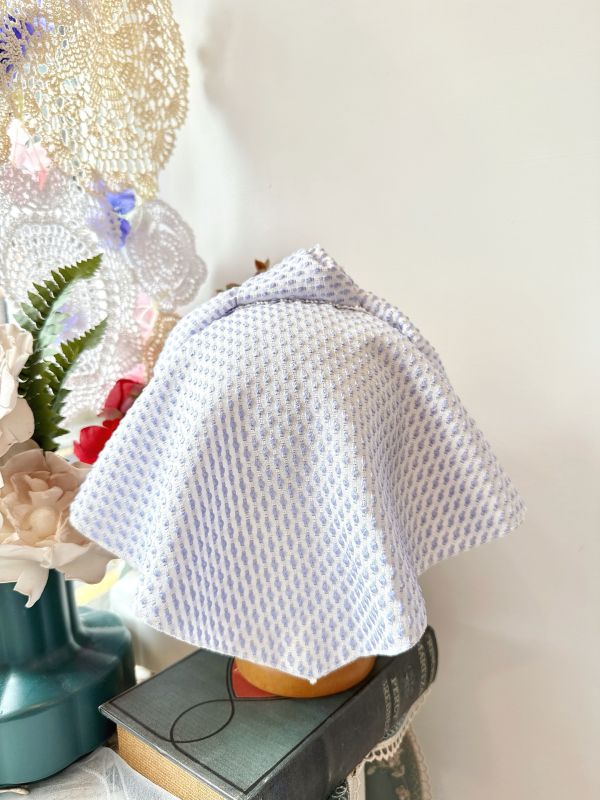 打結式仿帽立體棉造型日系髮圈 