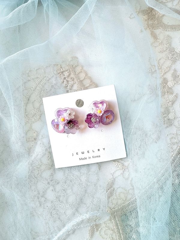 蜜糖感精緻手工耳環 