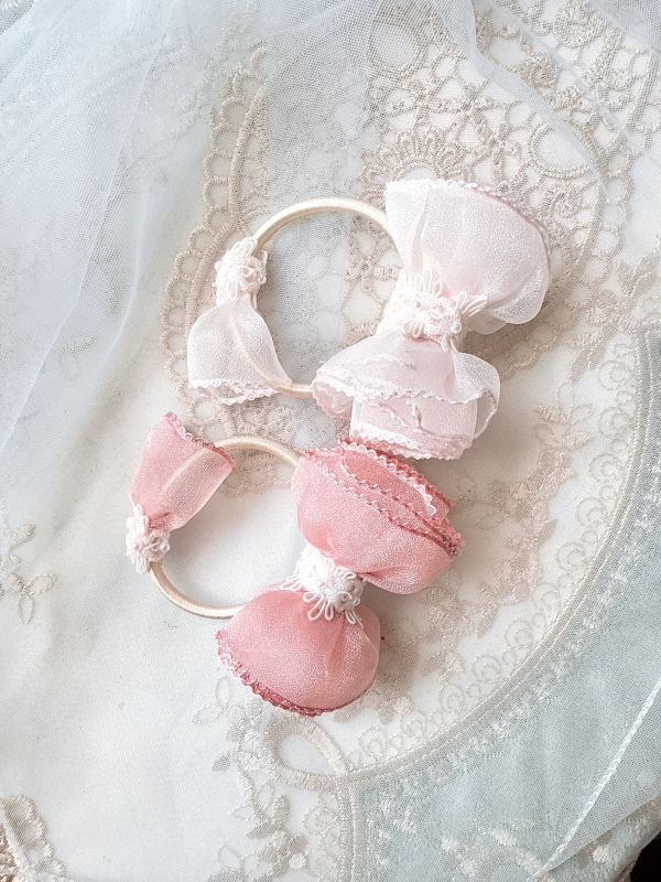 公主蓬蓬裙髮束 