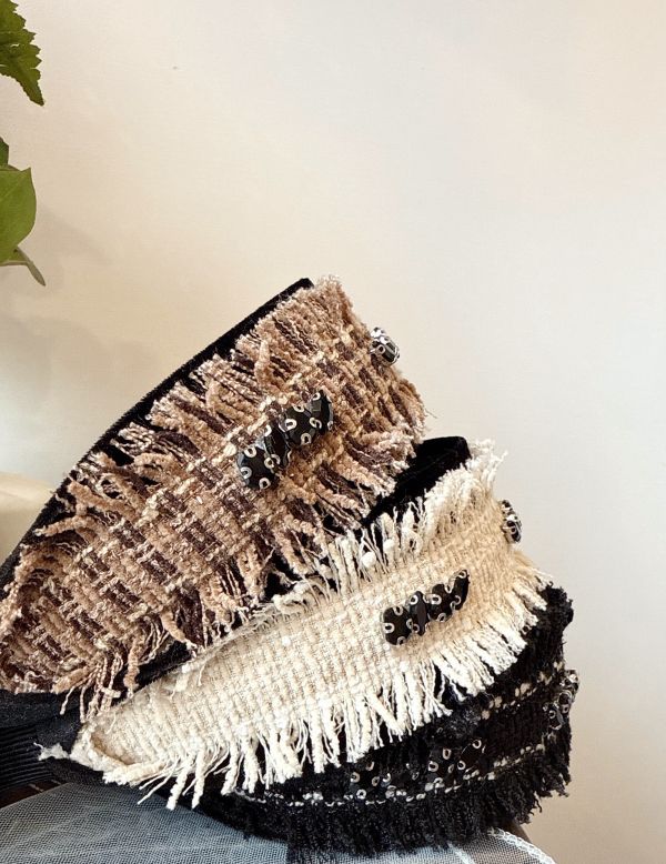 流蘇編織低奢髮圈 