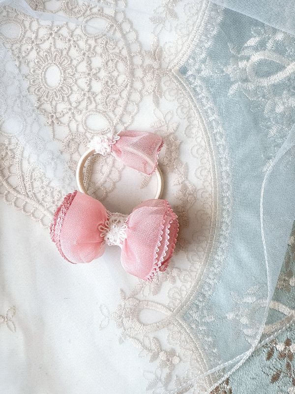 公主蓬蓬裙髮束 