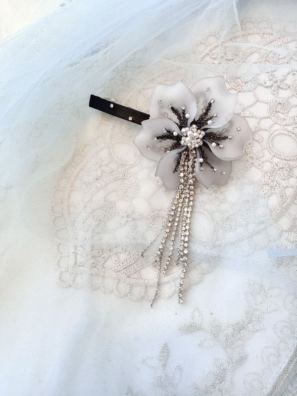 銀霧之戀公主彈跳夾 