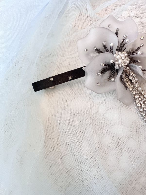 銀霧之戀公主彈跳夾 