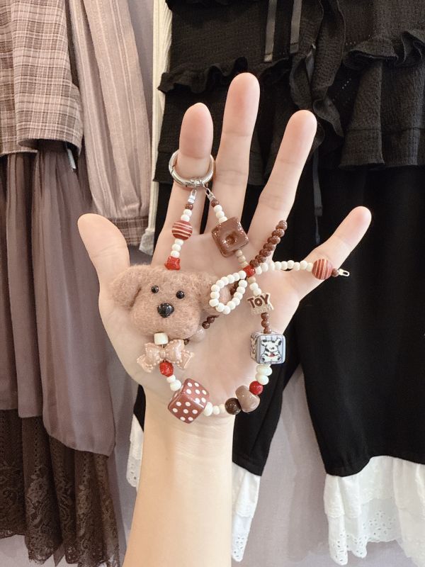 韓國手工羊毛氈/娃娃串出吊墜 