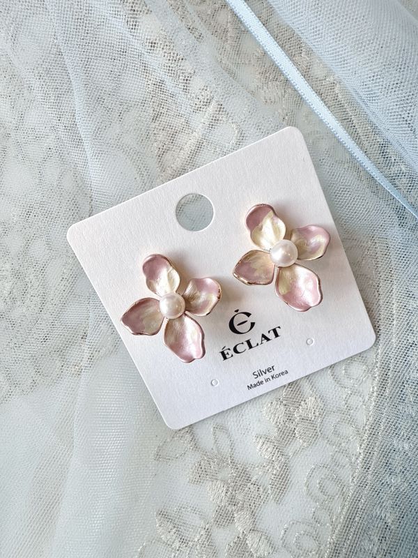 油滴霧面油畫花朵 