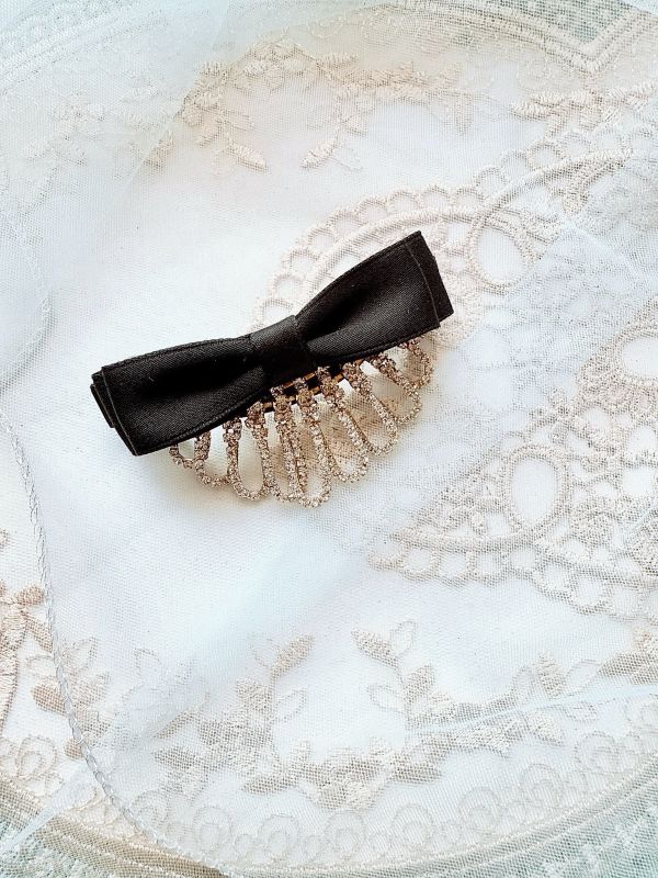 簡約氣質典雅小公主彈跳夾 