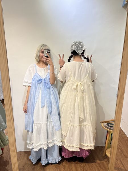 夏日果凍正反穿罩衫 