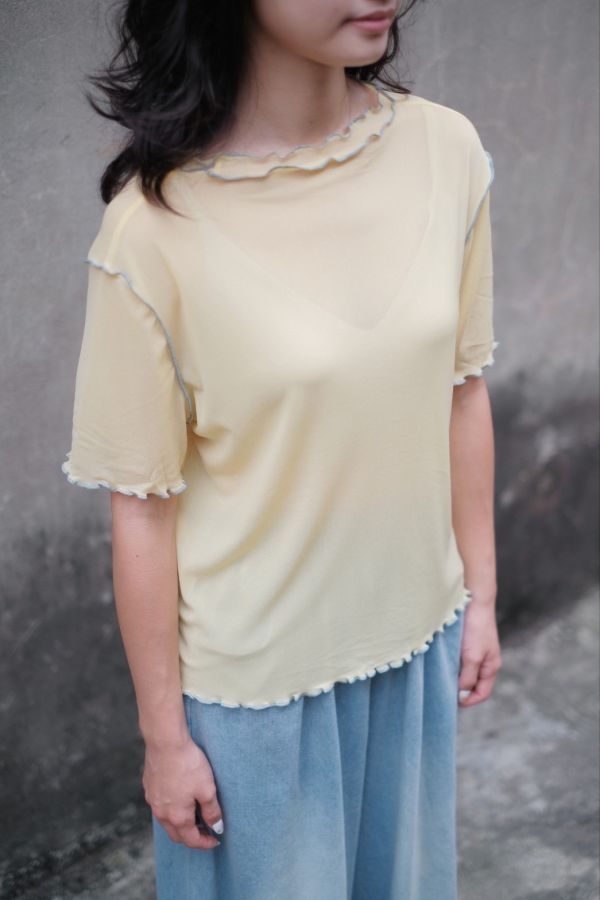 跳色滾邊彈彈透膚 