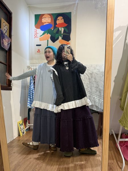 邪惡荷葉蛋糕裙 