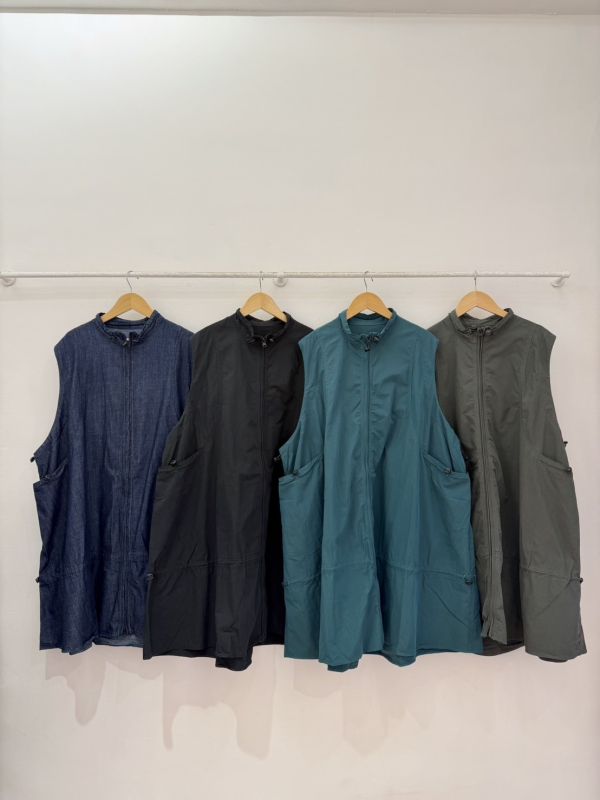 機能系長版背心 