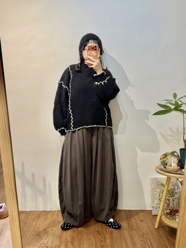 A21絕對好看寬褲 