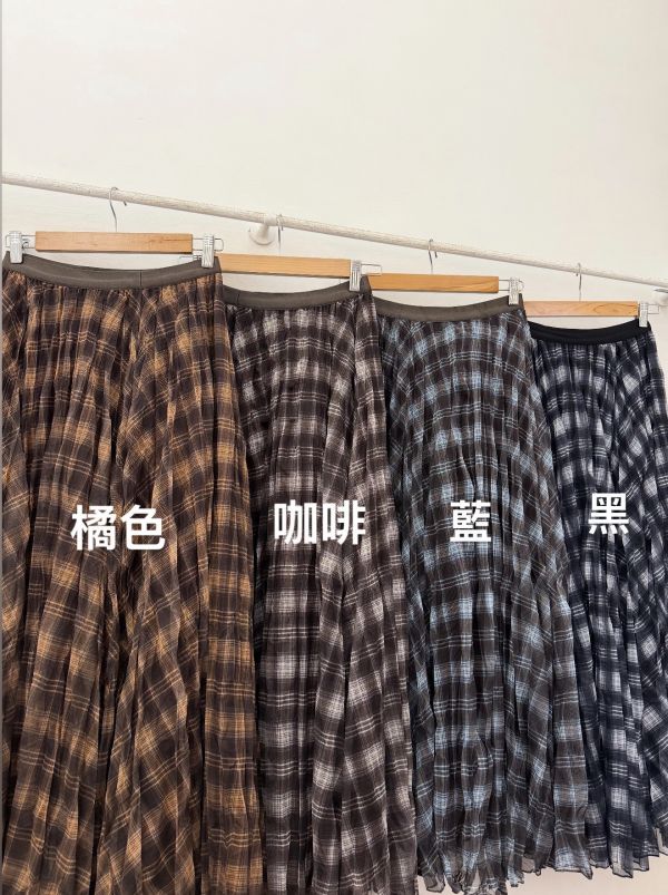 暗黑風格紋紗裙 