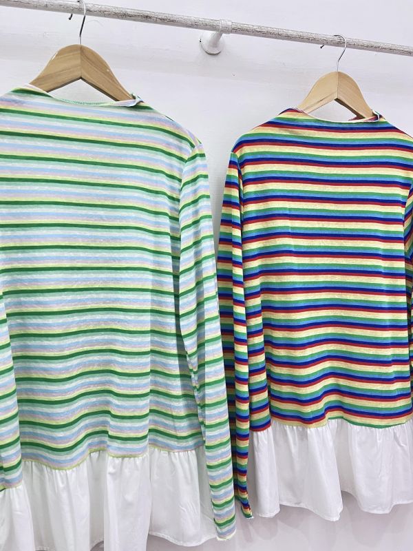 繽紛彩虹糖上衣 