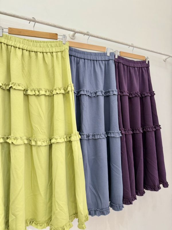 邪惡荷葉蛋糕裙 