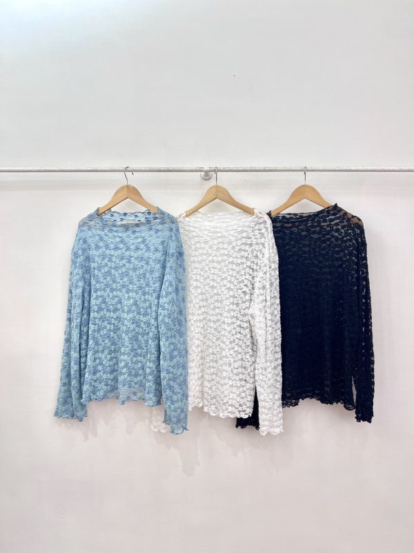 雪花飄落內搭上衣 