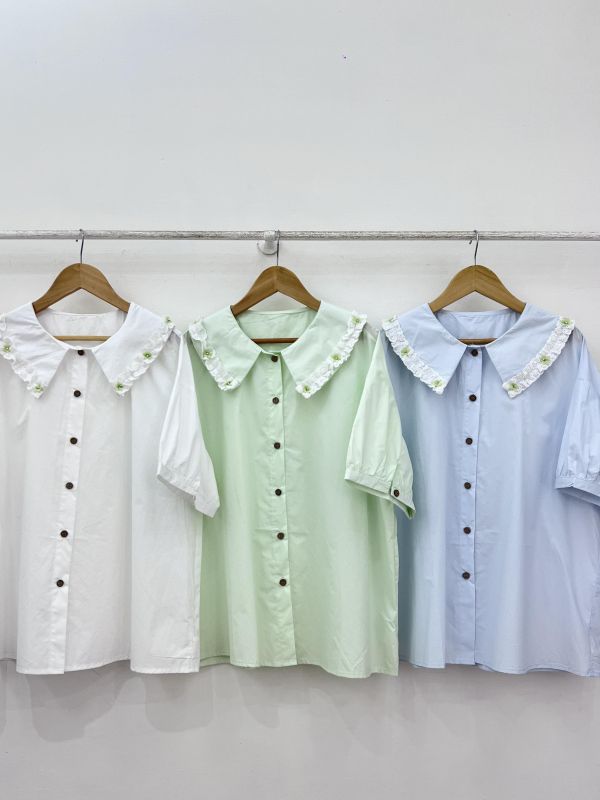 A12 春天小花上衣 