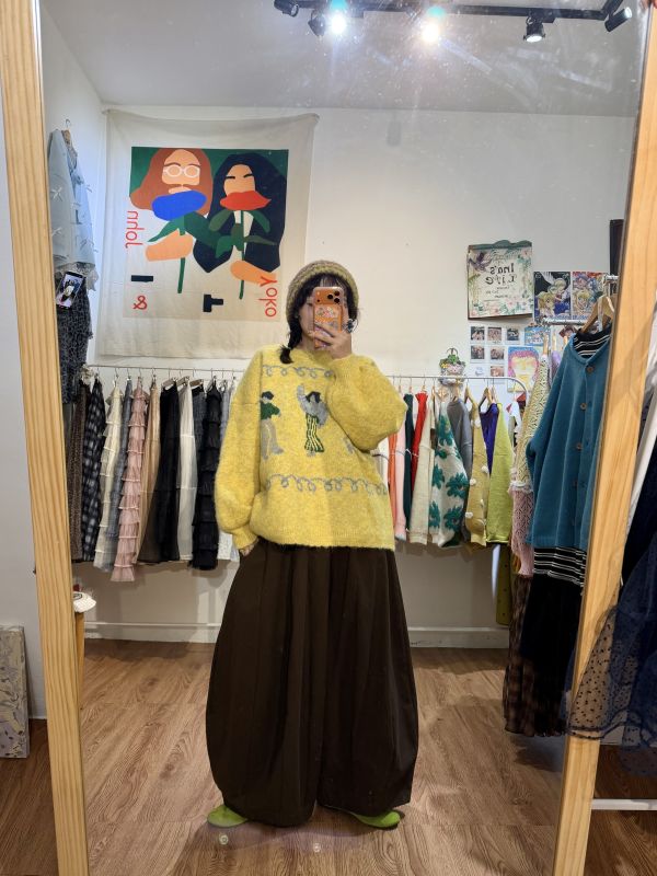 A21絕對好看寬褲 