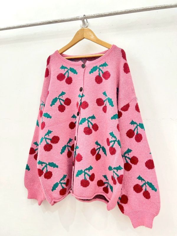 櫻桃甜心毛衣 