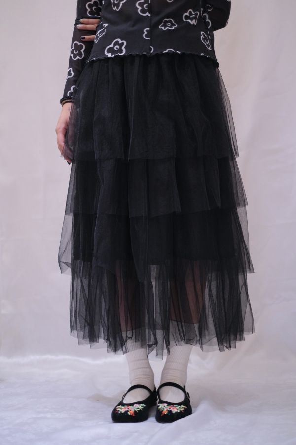 六色蛋糕飄飄紗裙 