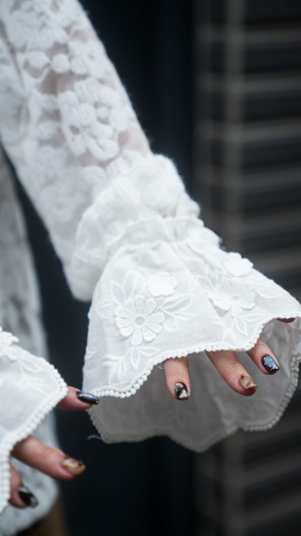 氣質蕾絲毛毛上衣 