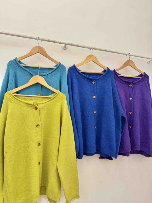 四色心情針織毛衣 