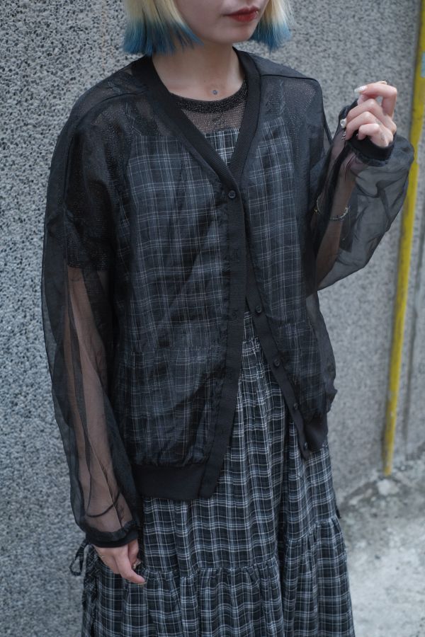 大人感歐根紗外罩 