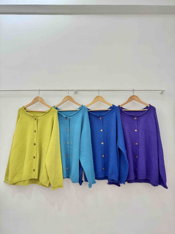 四色心情針織毛衣 