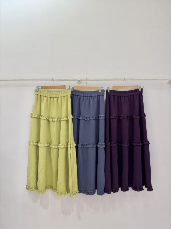 邪惡荷葉蛋糕裙 