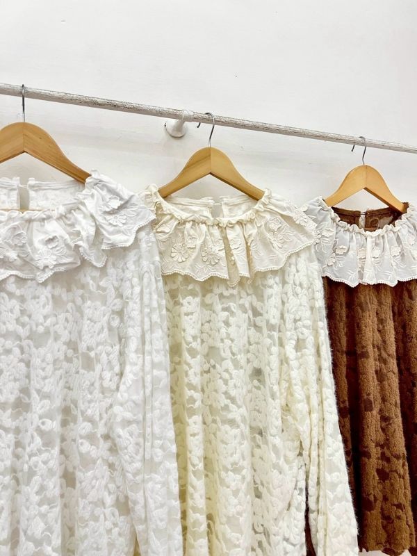 氣質蕾絲毛毛上衣 