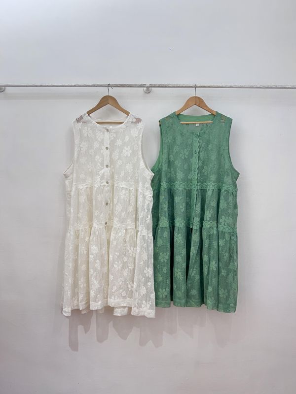 森林漫步長背心 