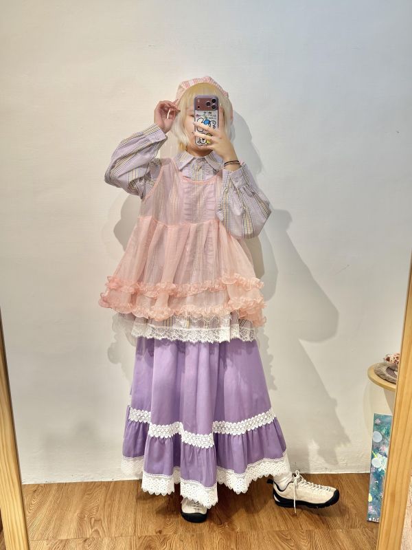 精靈仙子荷葉背心 