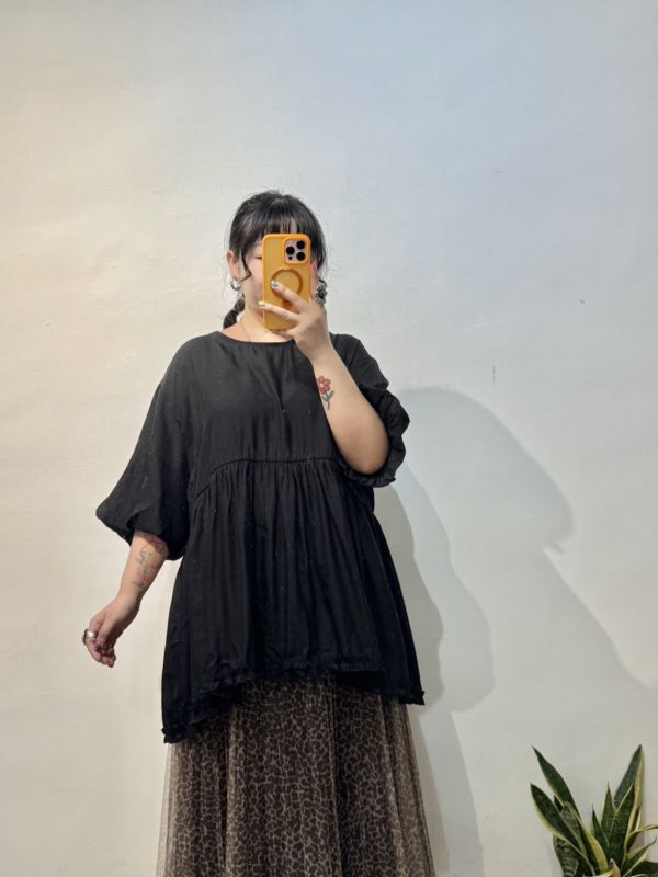 蓬蓬袖淑女上衣 