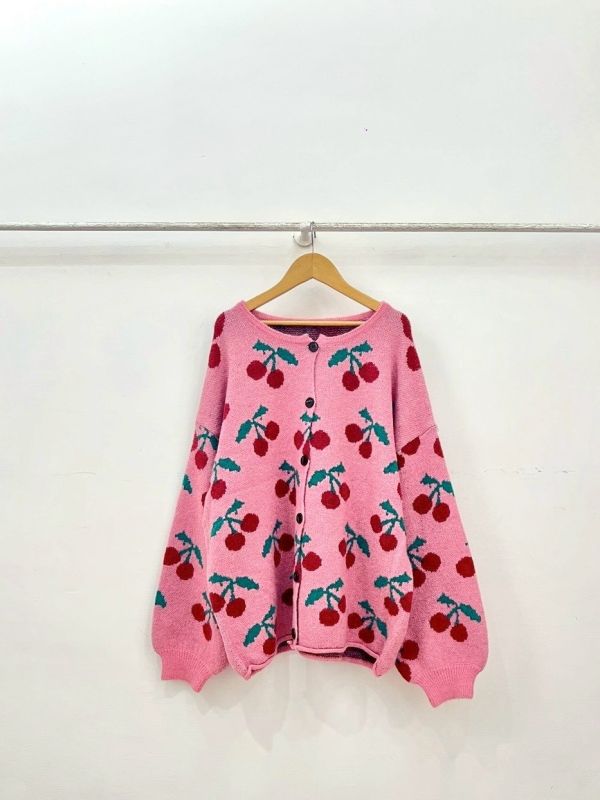櫻桃甜心毛衣 