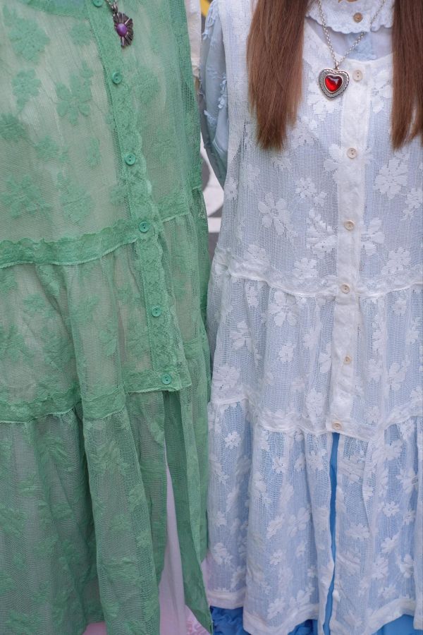 森林漫步長背心 