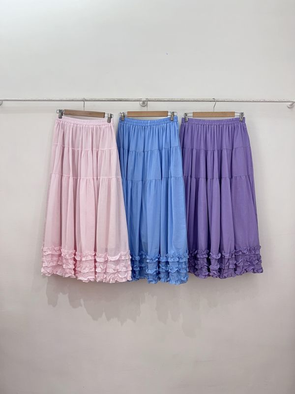 B62可愛寶貝荷葉裙 