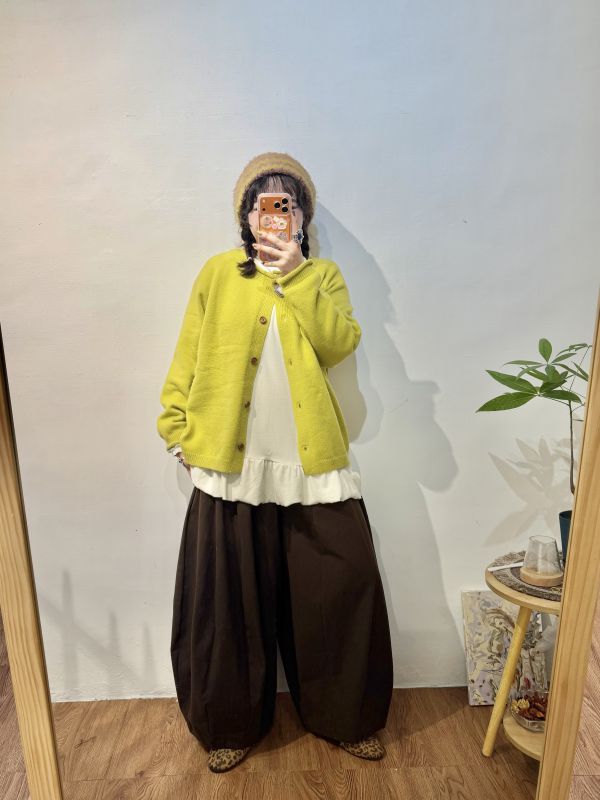 A21絕對好看寬褲 