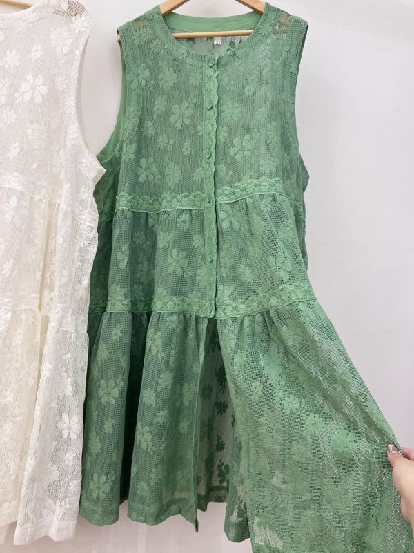 森林漫步長背心 