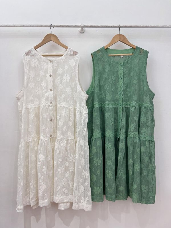 森林漫步長背心 