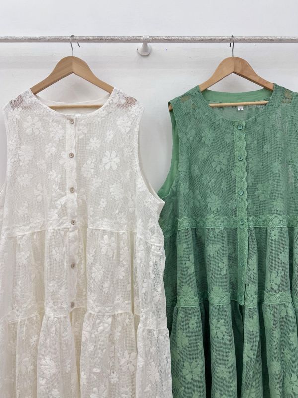 森林漫步長背心 