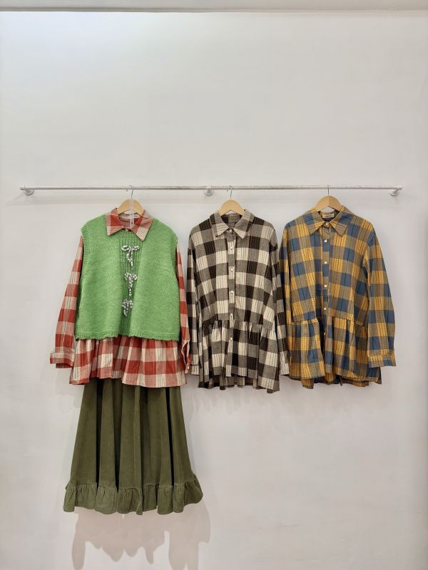 A04甜美復古襯衫 